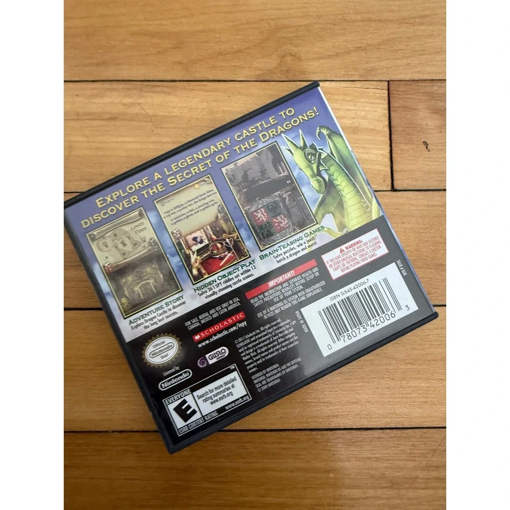 I Spy Castle Nintendo DS 2011 game with box